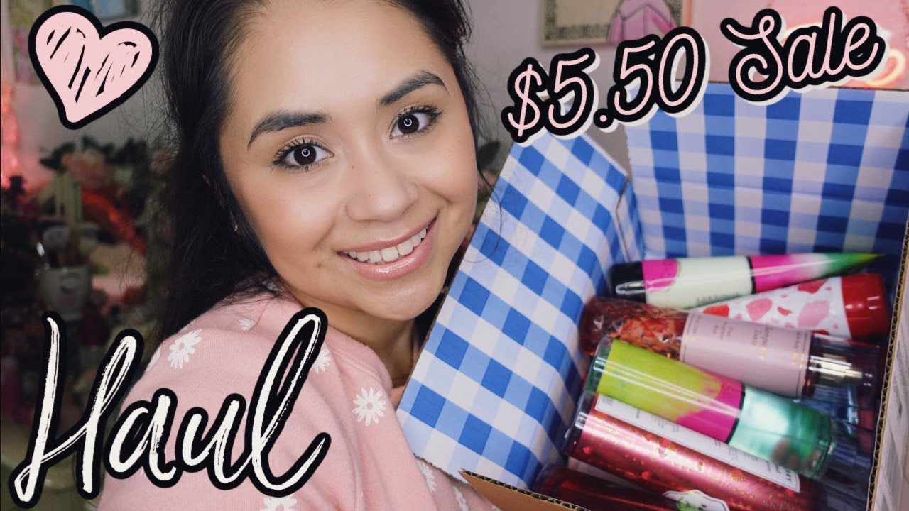 BATH AND BODY WORKS HAUL 2021 5.50 SALE BATH AND BODY WORKS HAUL