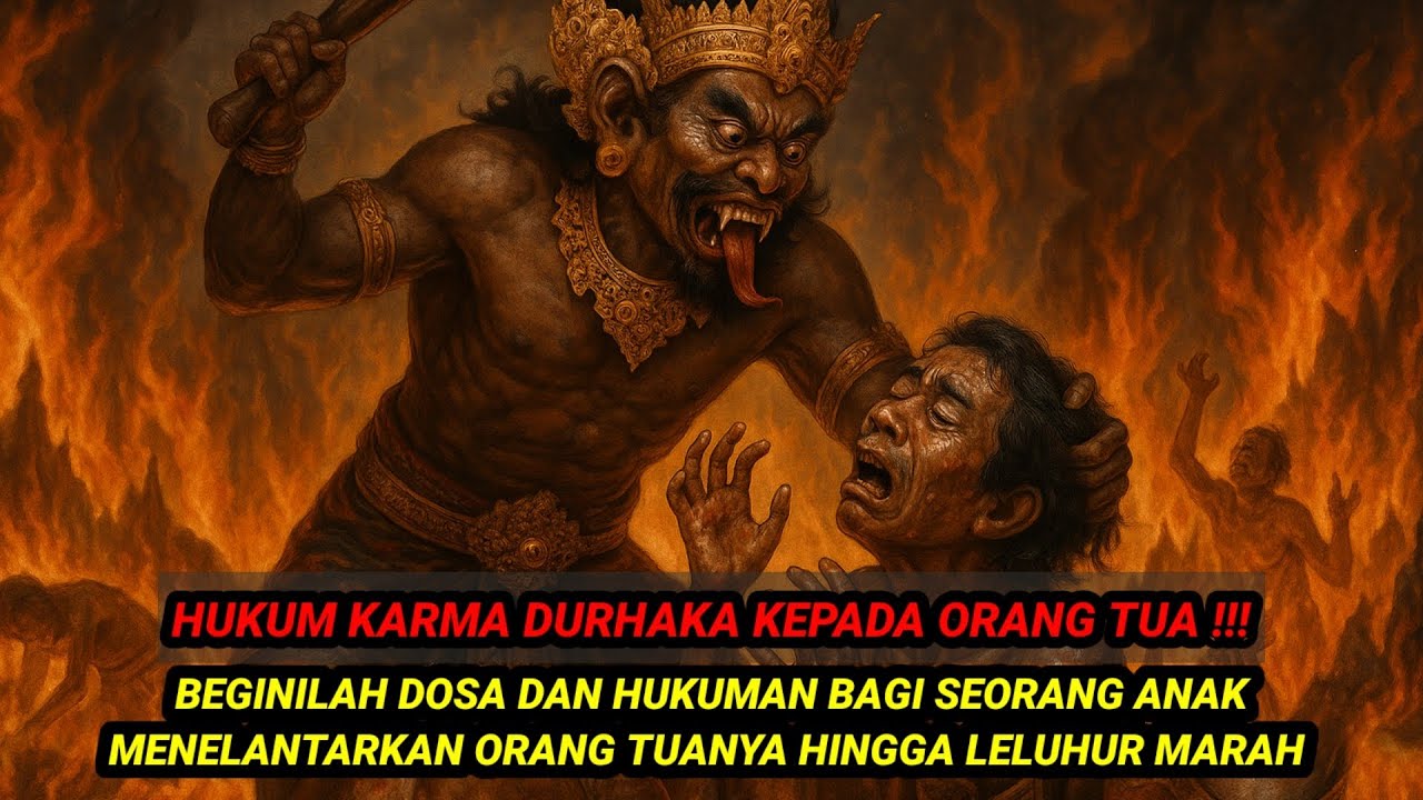 HUKUM KARMA DURHAKA KEPADA ORANG TUA‼️HUKUMAN BAGI ANAK YANG MENELANTARKAN ORANG TUANYA