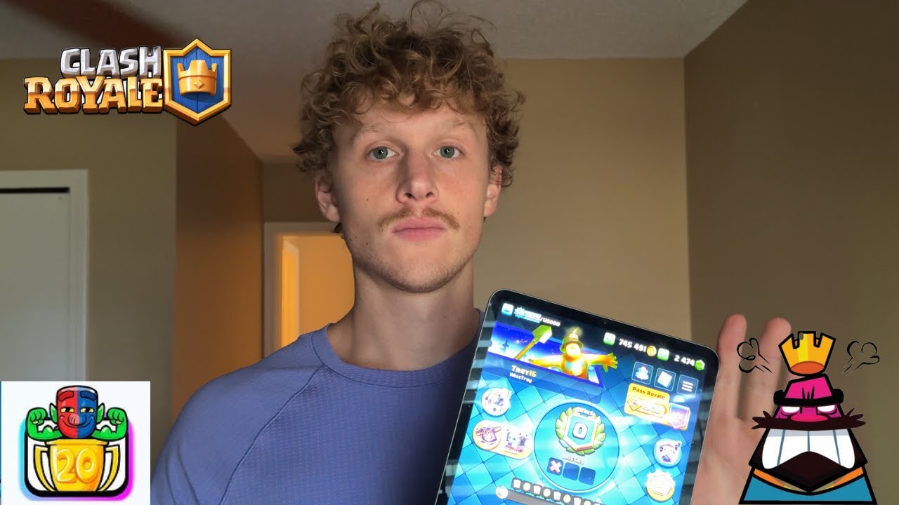 ASMR Clash Royale | Raging at the 20 Win Challenge