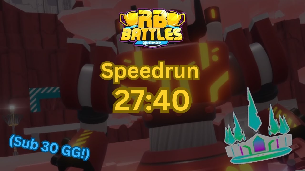 RB Battles Speedrun - Final Battle in 