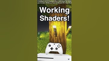 XBOX SHADERS Work in 2025! #minecraft #minecraftshaders #minecraftxbox