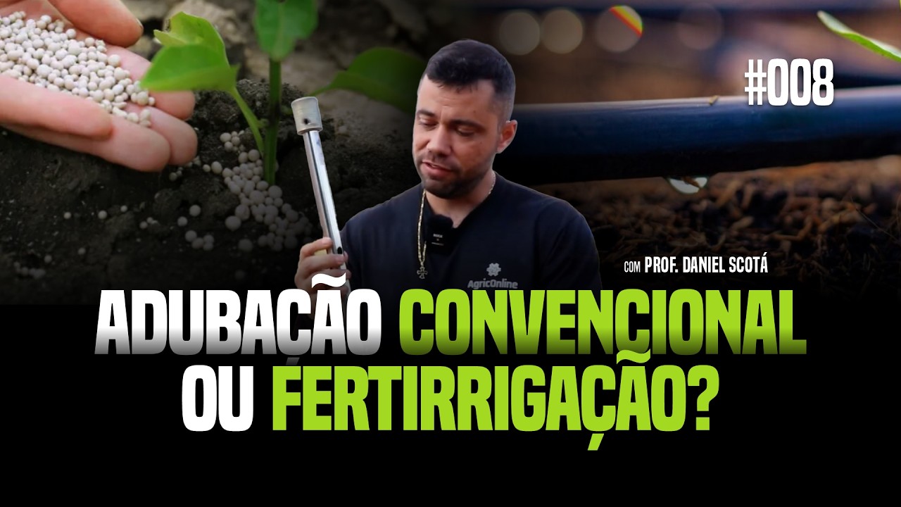 ADUBAÇÃO CONVENCIONAL OU FERTIRRIGAÇÃO? E A CTC? COMO FICA? - RUBISCO CAST #8