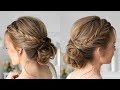 Double Fishtail French Braid Updo | Missy Sue