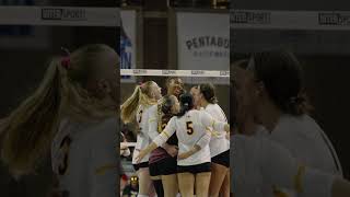 Jordan Taylor Block | Gopher Volleyball vs. #13 Creighton