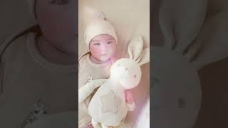 Best Seller Organic Cotton Bunny Comforter | Baby Lovey Gift | Canada & USA Moms Love It! #babytoys