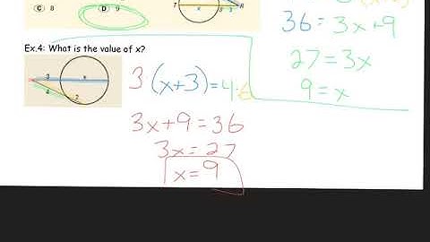Segment Lengths in Circles - Day 2