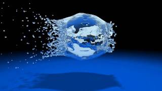Real Flow / Maya - Bullet throught the Water