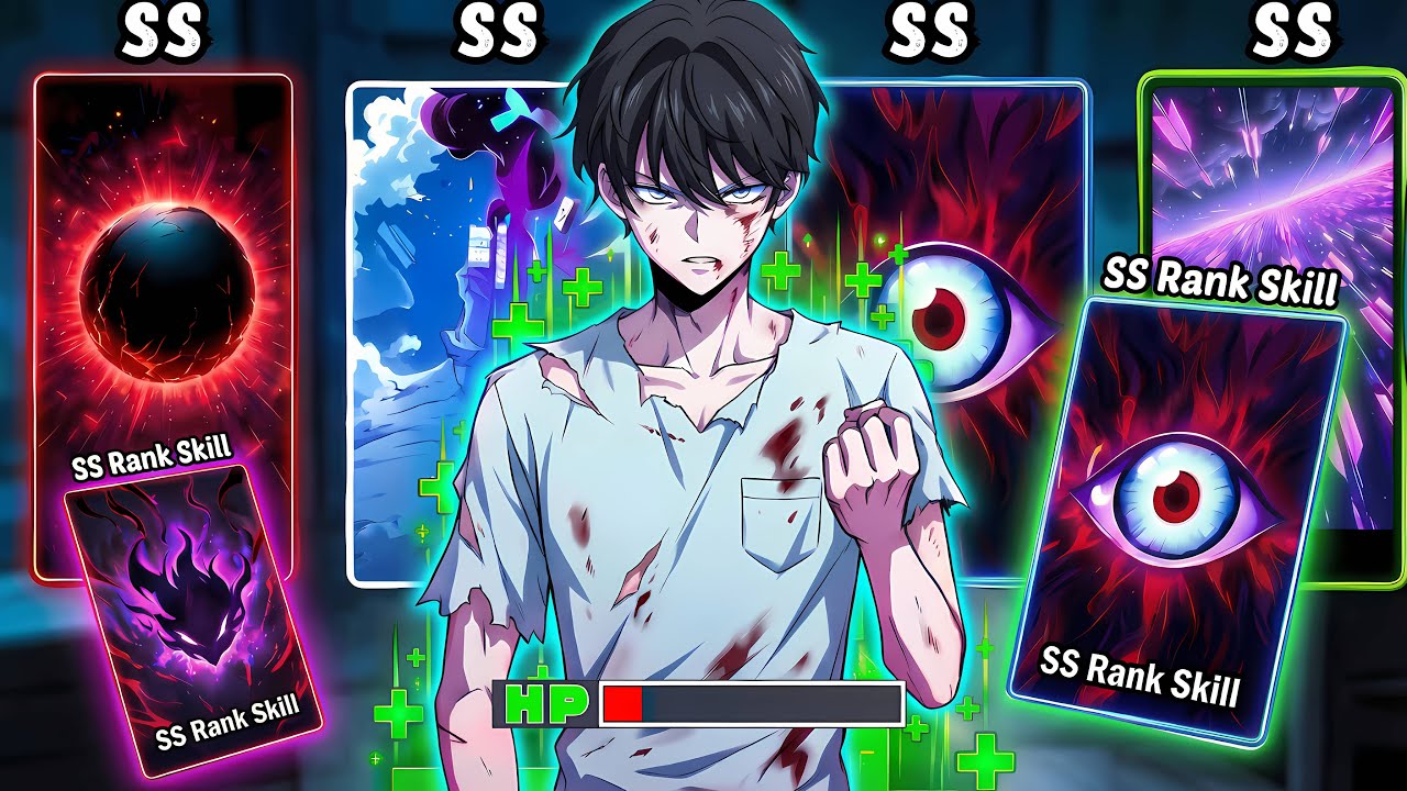 After reincarnating he obtains hidden SSS-rank cards that boost his power by 10000% - Manhwa Recap