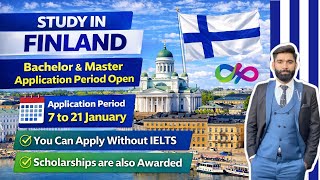 Study in Finland | Bachelor & Master Admissions | How to Apply to Finland Universities 2026 #finland