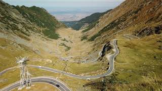 Ride On Transafagarasan Road In The Carpathian Mountains, Romania