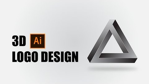 3D triangle Logo Design in Adobe illustrator | #3Dlogo #illustrator #logodesign #tutorial #3D