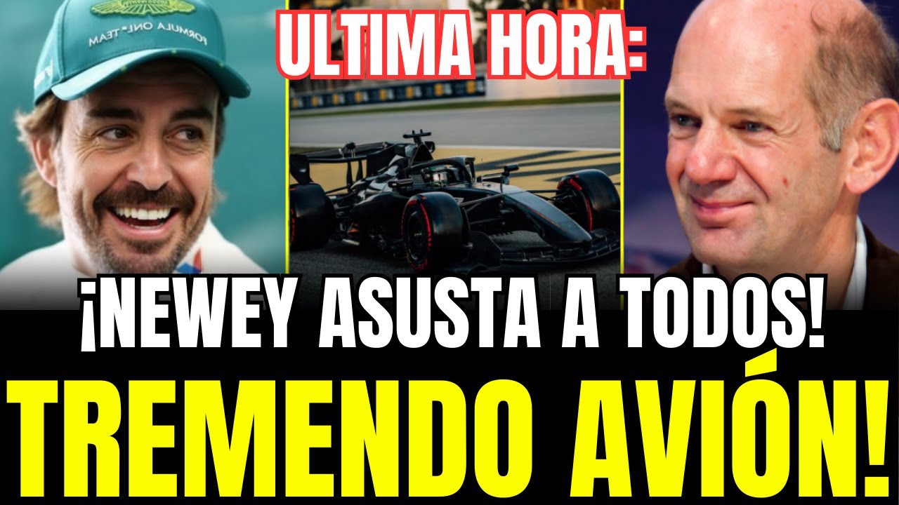 🔥¡BOMBAZO! FERNANDO ALONSO SE VIENE ARRIBA con el INVENTO RADICAL de NEWEY: “ES UN COHETE” y ASUSTA