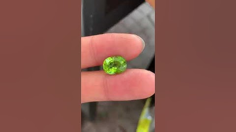 Peridot xanh Gia Lai sáng đẹp #gemstone #ruby