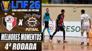 Melhores Momentos Joinville X São José | 4ª Rodada | LNF 2026 (01/05/2026)