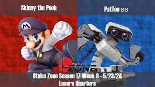 OZone17W8 - LQ - Skinny the Pooh [Mario] vs PatToo [ROB]