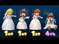 Mario Party 10   All Minigames   Peach Vs Daisy Vs Mario Vs Luigi