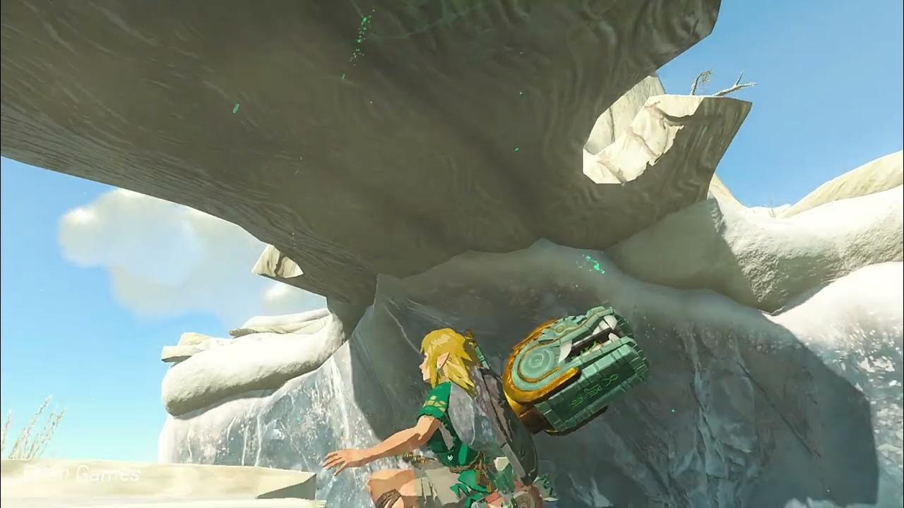 GREAT SKY ISLAND TREASURE CHEST & 4TH KOROK SEED THE LEGEND OF ZELDA