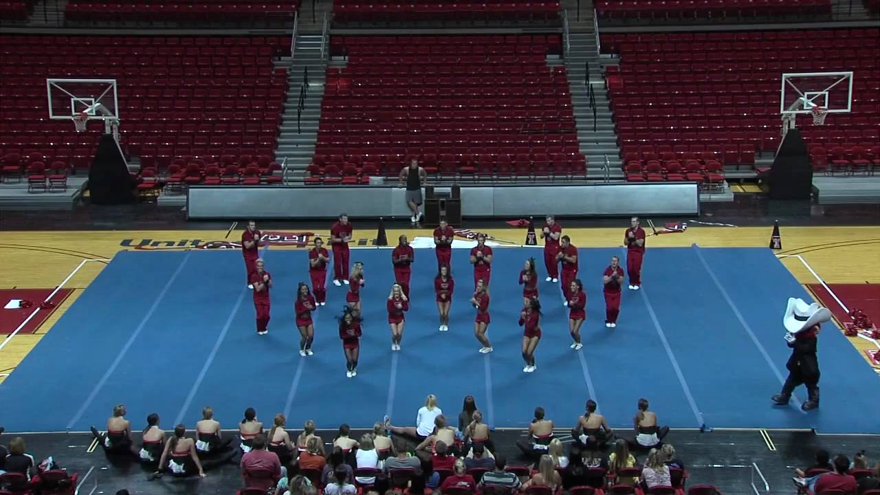 Texas Tech Cheerleaders Show-Off 2010