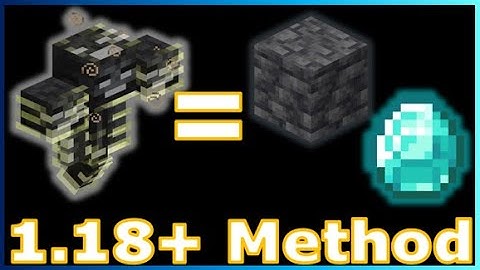 1.18 Footage of using MINECRAFT WITHERS to MINE DEEPSLATE