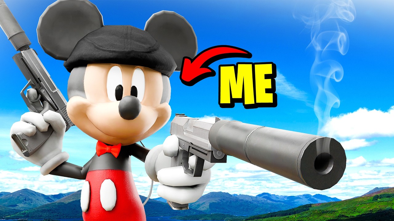 I Became Hitman Mickey Mouse in GTA 5 RP
