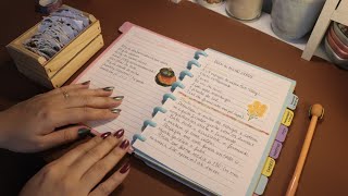 🧁ASMR Quiet Moment Decorating a Recipe Book | Soft Voice #3 screenshot 4