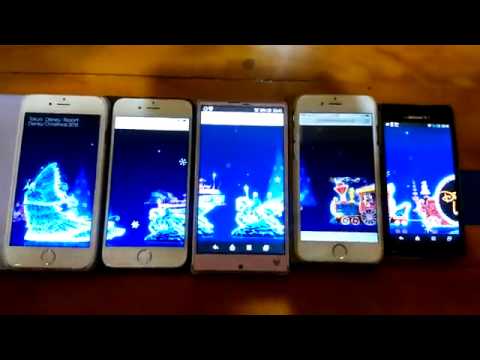 スマホでディズニーパレード Youtube