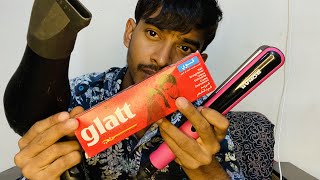 Glatt Hair Straightening Cream Full Using Process Mini Hair Rebounding