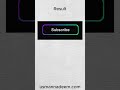 🔥 Futuristic Neon Button UI