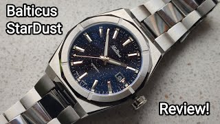 Balticus StarDust REVIEW! Vs Tissot PRX Powermatic 80 unboxing Balticus gwiezdny pył recenzja test