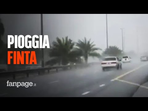 Video: Piove a dubai?