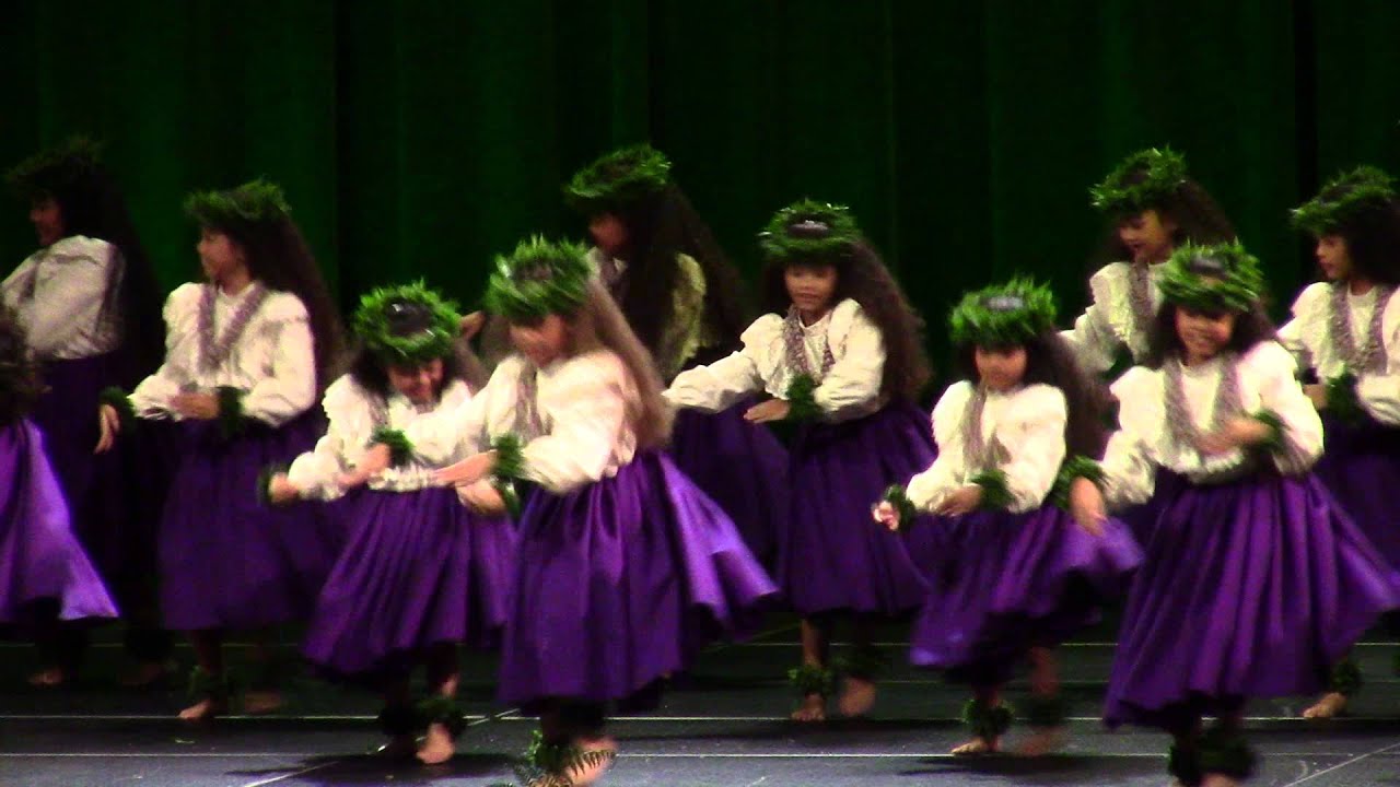 Hula Halau 'O Kamuela 2015 Keiki Hula Kahiko