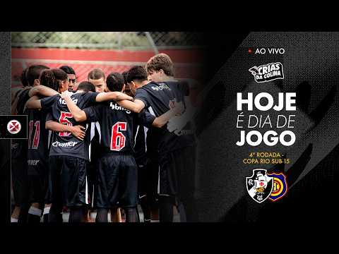 AO VIVO – VASCO x MADUREIRA | COPA RIO SUB-15 | 1ª FASE