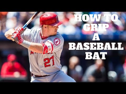 How to Grip a Baseball Bat