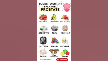 lists of foods to shrink enlarged prostate. #food #prostate