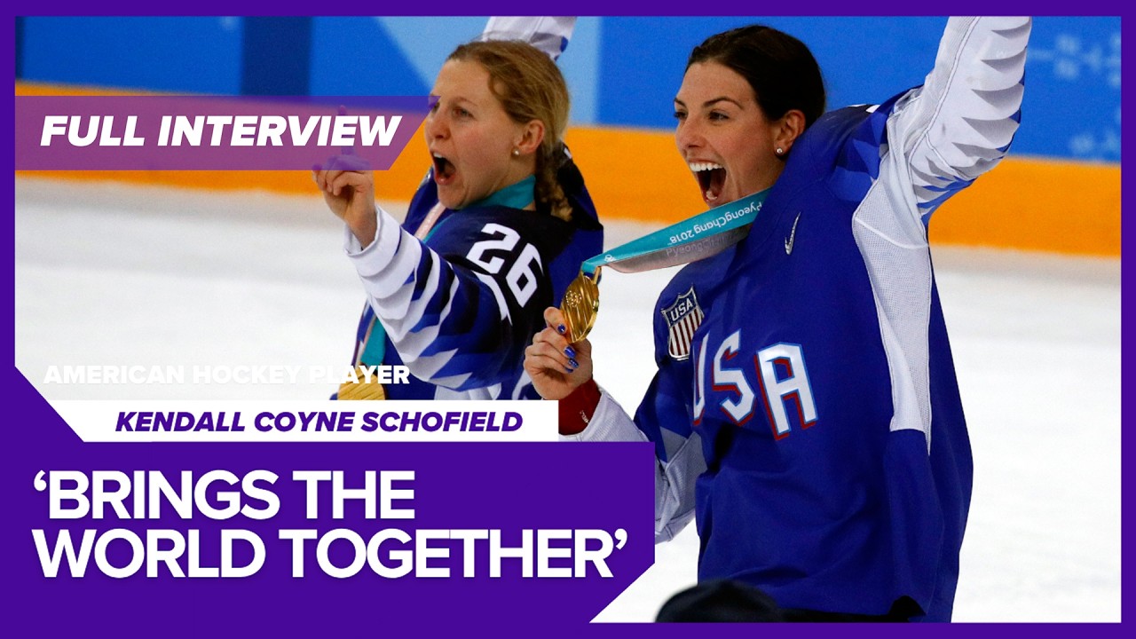 Kendall Coyne Schofield: US-Canada rivalry, hockey origins & Super Bowl family | FULL INTERVIEW