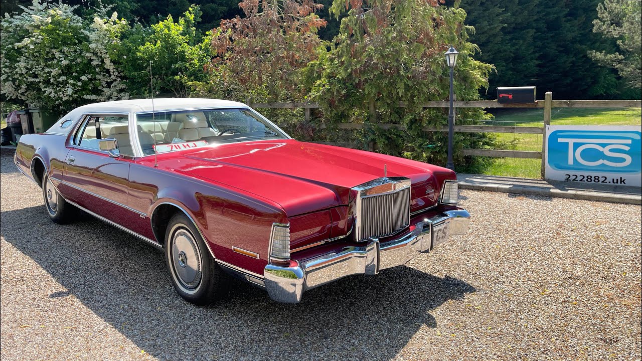 1973 🇬🇧 Lincoln Continental MKIV 460CI (7.5L) V8 Automatic