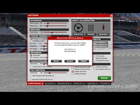 iRacing wheel config problem - YouTube