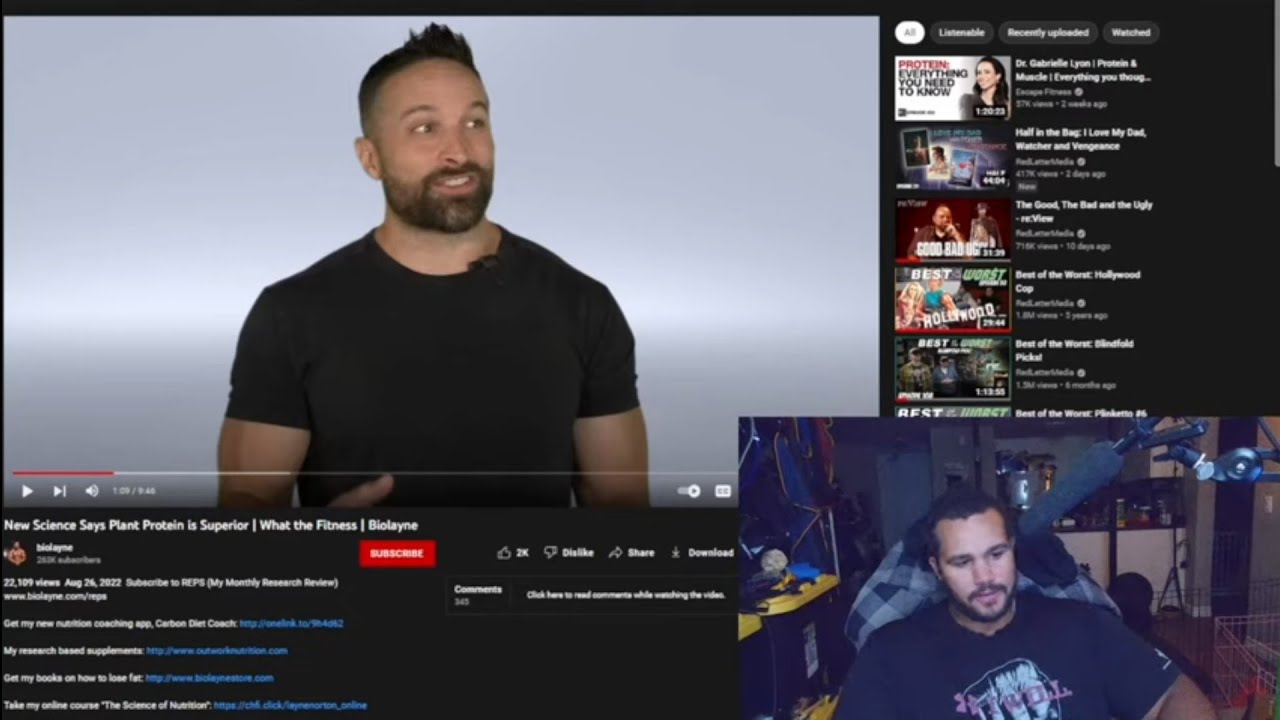 Layne Norton Vs Vegan Gains. Plant Protein Superior To Animal Protein