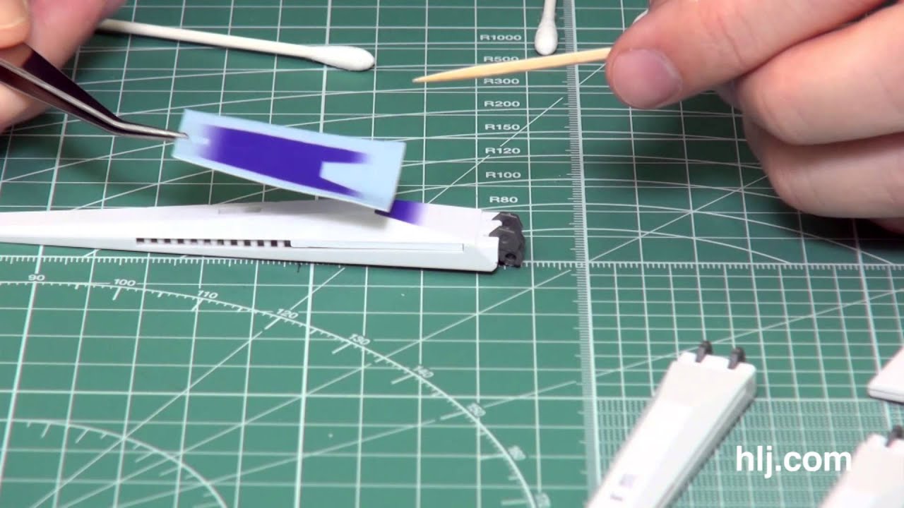 Hi Nu Ver Ka How to Apply Decals Gunpla TV 159 YouTube