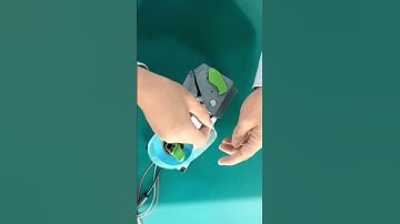 How to installed the sticker paper for scale label printer