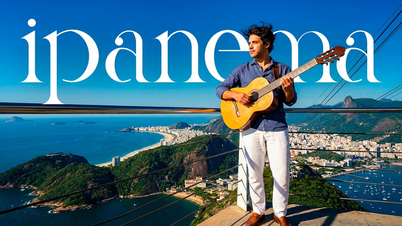 BOSSA NOVA pra se sentir no PÃO DE AÇÚCAR numa TARDE panorâmica anos 80 | inspirado em TOM JOBIM