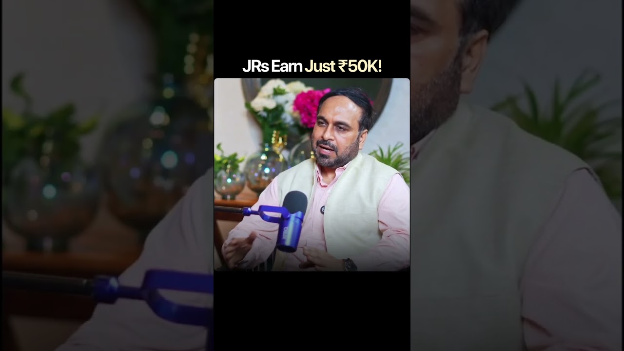 JRs Earn Just ₹50K! — But Is That Really the Problem?
