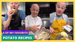 Potatoes are my favorite #potato #potatoes #mashedpotatoes #crispypotatoes #chef #everydayisfeastday