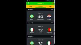 Football Tournament Platform v1.0 - World Cup 2014 Offline Mode Demo screenshot 3