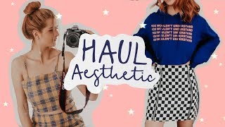 TRY ON HAUL AESTHETIC ropa económica/ ¿Donde compro mi ropa? Zaful - YouTube