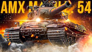 РАНКОВА  AMX M4 mle 54  #WOT_UA #FOX_wot777 #wot_ua 💛💙