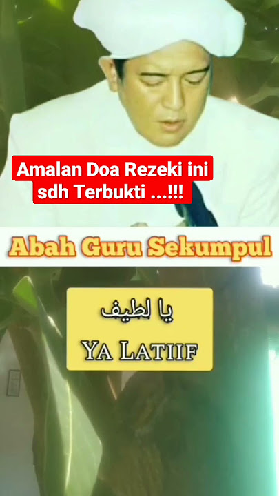 Terbukti ...!! Amalan doa Penarik Rezeki Ampuh Dari Abah Guru Sekumpul #shorts