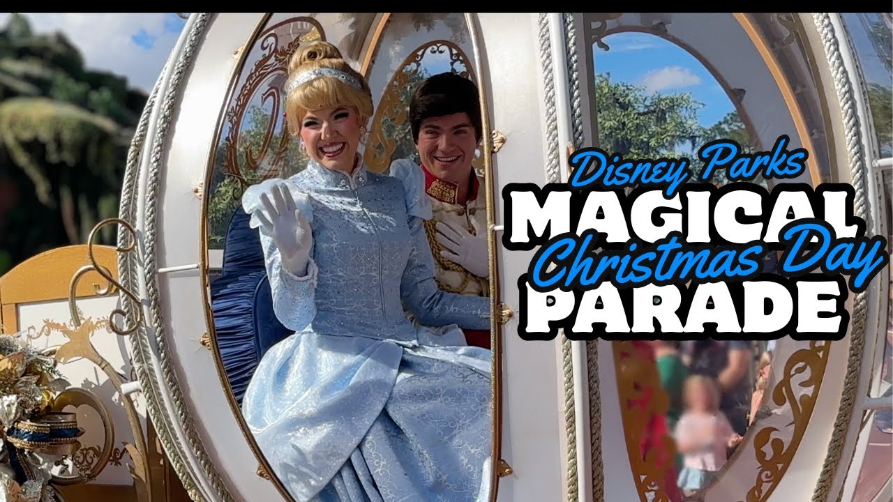 Disney Parks Magical Christmas Day Parade! Mickey's Once Upon a Christmastime Magic Kingdom WDW 2025