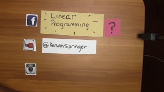 CXC Maths Linear Programming tips (most requested)