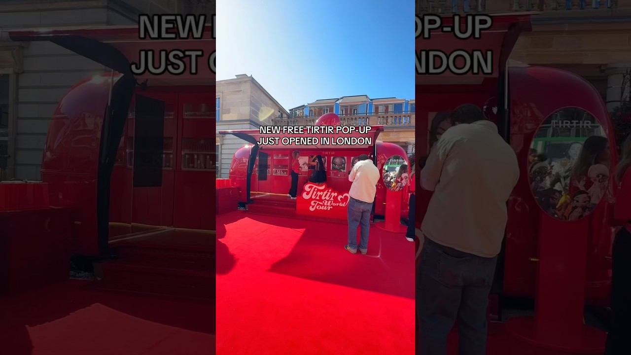 NEW FREE TIRTIR Pop-Up just opened in London 💄✨